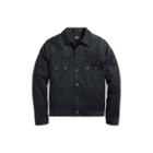Ralph Lauren Cotton-wool Western Jacket Black Grey