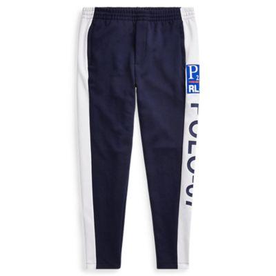 Ralph Lauren Cp-93 Double-knit Track Pant Cruise Navy/white