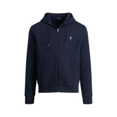 Ralph Lauren Double-knit Full-zip Hoodie Aviator Navy 1x Big