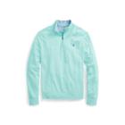 Ralph Lauren Cotton-blend Half-zip Pullover Bayside Green 2x Big