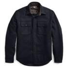 Ralph Lauren Rrl Wool Melton Shirt Jacket