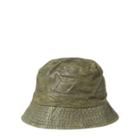 Ralph Lauren Waxed Cotton Bucket Hat Regiment Green