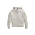 Ralph Lauren Stretch-cashmere-silk Hoodie Light Grey Melange