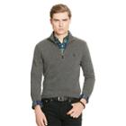 Polo Ralph Lauren Merino Wool Half-zip Sweater Coal Heather