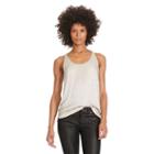 Polo Ralph Lauren Beaded Georgette Tank Cream
