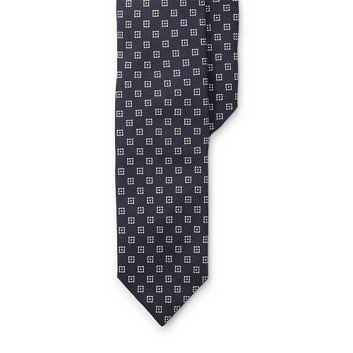 Polo Ralph Lauren Print Mulberry Silk Narrow Tie