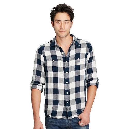 Ralph Lauren Denim & Supply Double-faced Cotton Workshirt Asher Check