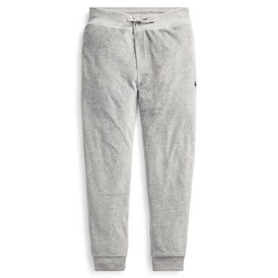Ralph Lauren Cotton-blend-velour Jogger Andover Heather