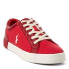 Polo Ralph Lauren Aldric Canvas Sneaker Rl 2000 Red