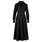 Ralph Lauren Theodora Wrap Shirtdress Black
