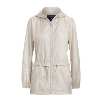 Ralph Lauren Water-repellent Ripstop Jacket Stoneware Grey