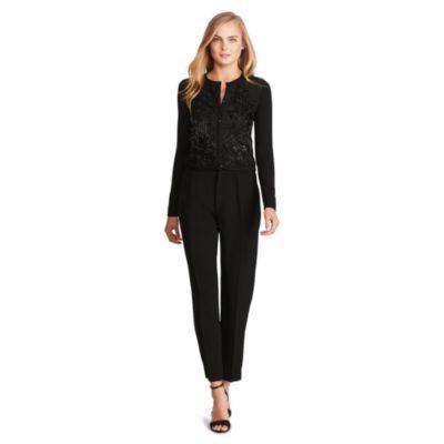 Ralph Lauren Beaded Silk-cashmere Cardigan Black