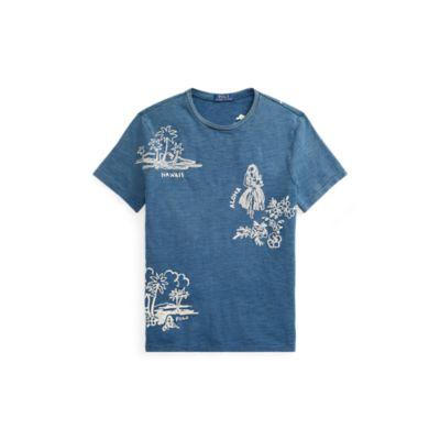 Ralph Lauren Classic Fit Cotton T-shirt Dark Indigo
