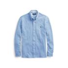 Ralph Lauren Featherweight Mesh Shirt Campus Blue Heather