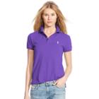Polo Ralph Lauren Classic Fit Cotton Mesh Polo Vivid Purple