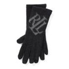 Ralph Lauren Lrl Wool Touch Screen Gloves Charcoal