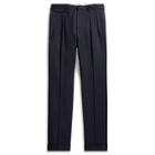 Ralph Lauren Slim Chalk-stripe Wool Trouser Navy Blue