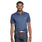 Polo Ralph Lauren Custom-fit Pima Cotton Polo Midnight Blue Heather