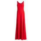 Ralph Lauren Marielle Crepe Dress Bright Red