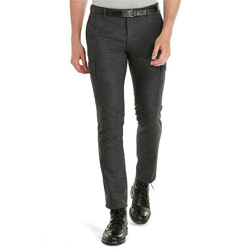 Polo Ralph Lauren Slim Wool-blend Cargo Pant Onyx Heather