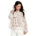 Ralph Lauren Denim & Supply Floral-print Necktie Top Euclid Floral
