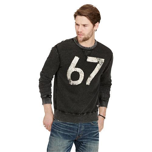 Ralph Lauren Denim & Supply Terry Graphic Sweatshirt