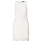 Ralph Lauren Lauren Lace Sleeveless Dress White