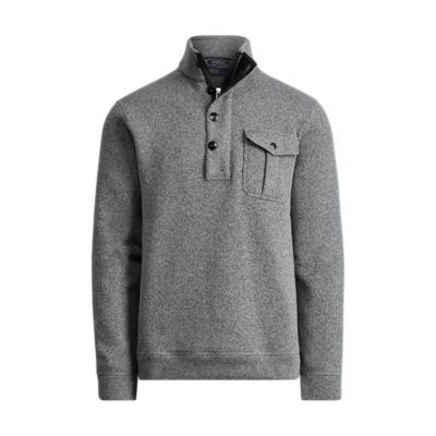 Ralph Lauren Fleece Half-zip Pullover Foster Heather