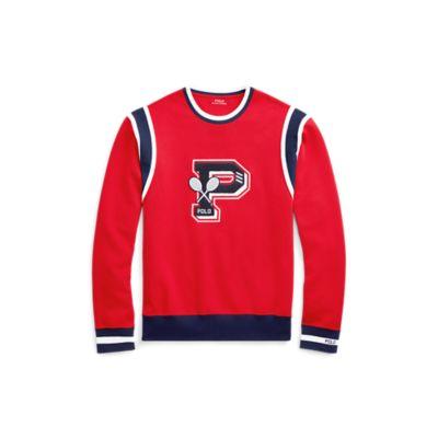 Ralph Lauren Us Open Double-knit Sweatshirt Ralph Red