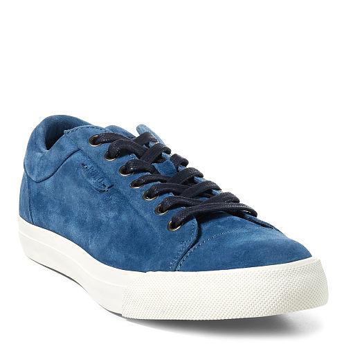 Polo Ralph Lauren Geffrey Suede Low-top Sneaker Denim