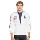 Polo Ralph Lauren Usa Fleece Track Jacket White