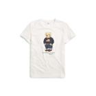 Ralph Lauren Flag Bear Cotton T-shirt Nevis
