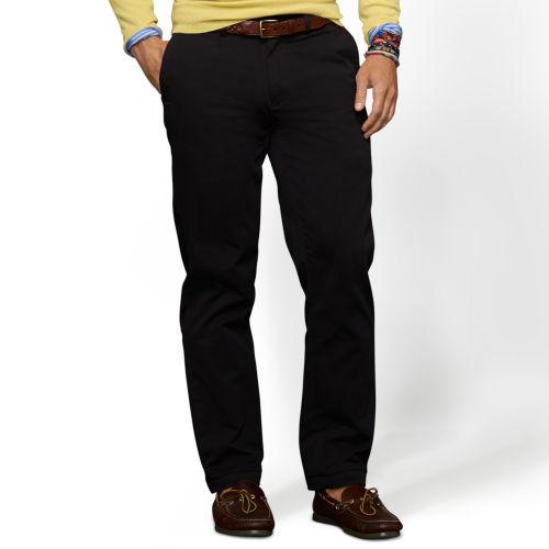 Polo Ralph Lauren Classic-fit Essential Chino Polo Black