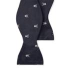 Ralph Lauren Skull-and-crossbones Bow Tie Navy/white