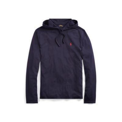 Ralph Lauren Cotton Jersey Hooded T-shirt Ink