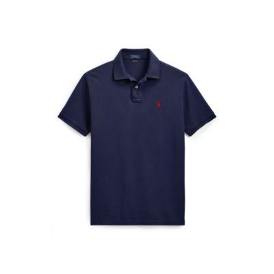 Ralph Lauren Custom Slim Fit Mesh Polo Windsor Navy