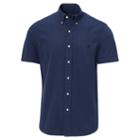 Polo Ralph Lauren Cotton Seersucker Sport Shirt Navy