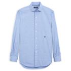 Polo Ralph Lauren Cotton Poplin Sport Shirt Blue/cream