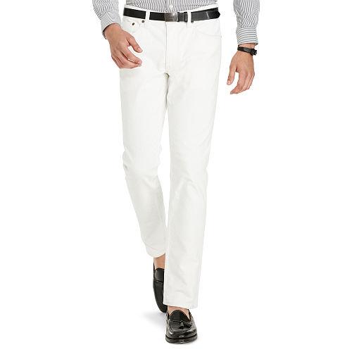 Polo Ralph Lauren Stretch Slim-fit Corduroy Pant Warm White