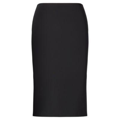Ralph Lauren Cindy Stretch Wool Skirt Black