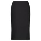 Ralph Lauren Cindy Stretch Wool Skirt Black