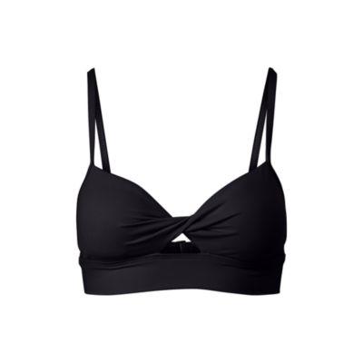 Ralph Lauren Cutout Bikini Top Black