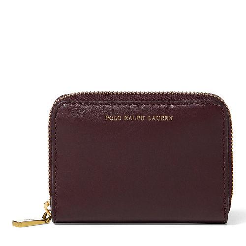 Polo Ralph Lauren Small Leather Zip Wallet