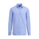 Ralph Lauren End-on-end Cotton Dress Shirt Medium Blue