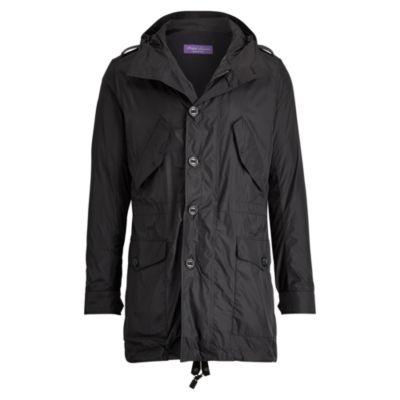 Ralph Lauren Water-repellent Parka Polo Black