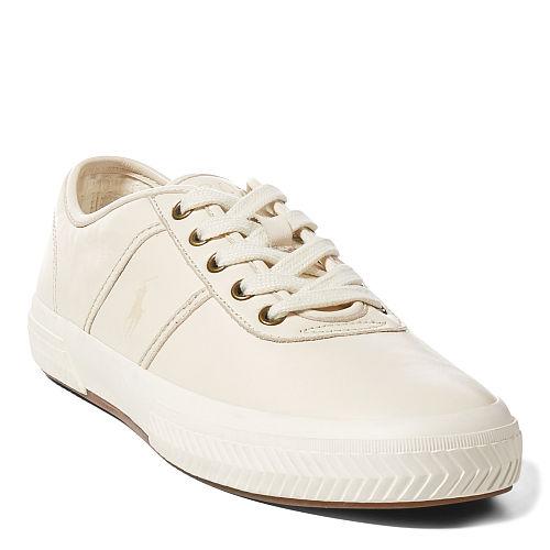 Polo Ralph Lauren Tyrian Nappa Low-top Sneaker Artist Cream