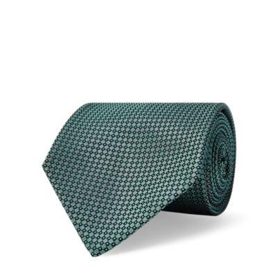 Ralph Lauren Patterned Silk Tie Sage Green