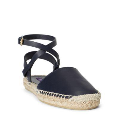 Ralph Lauren Genina Sport Calf Espadrille Navy