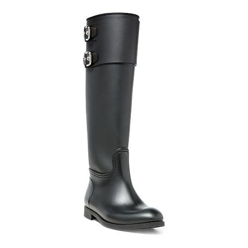 Polo Ralph Lauren Carmen Knee-high Rain Boot Black