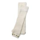 Ralph Lauren Lauren Jeweled Fingerless Gloves Cream/clear & Champagne